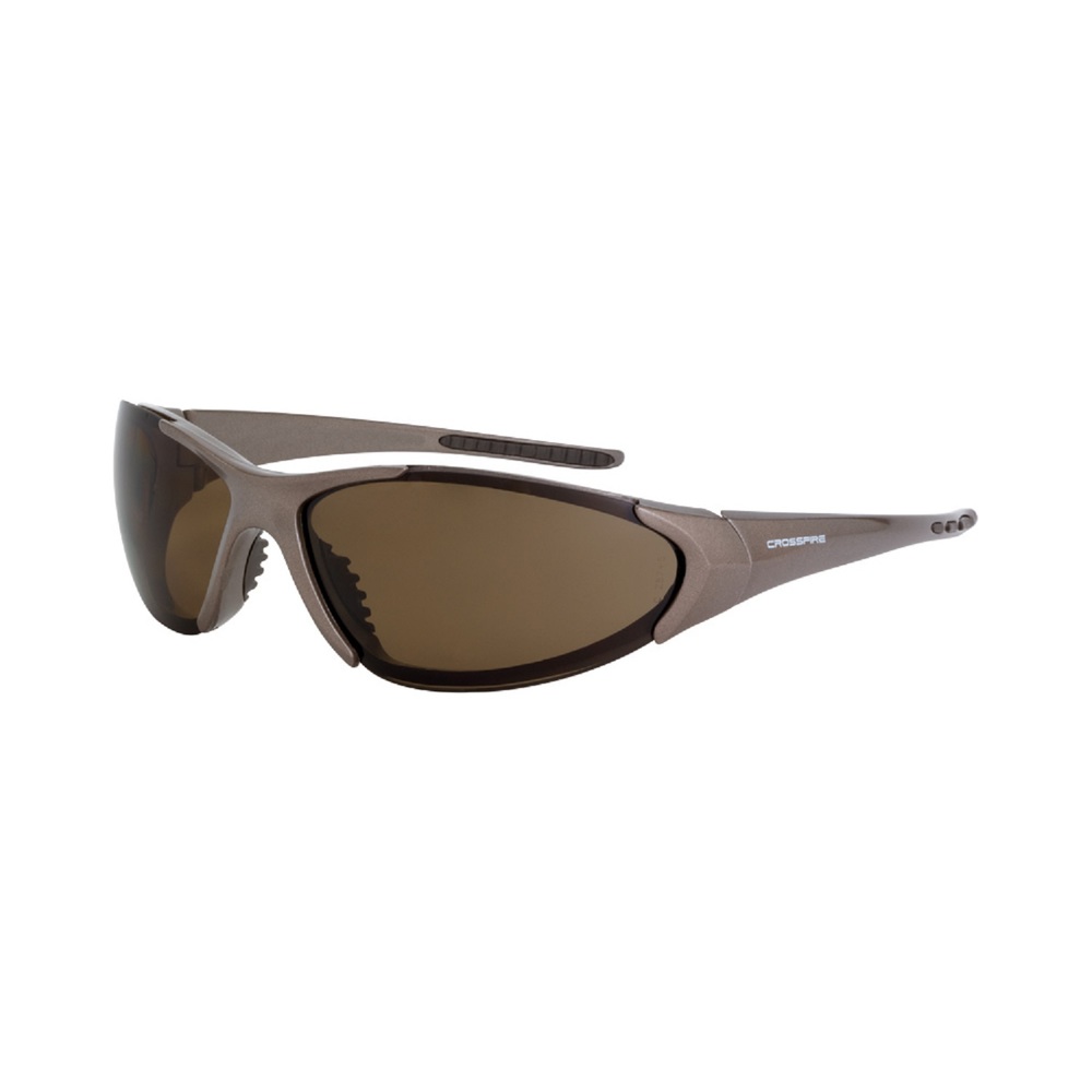Crossfire Blitz Protective Eyewear Mocha Brown w/HD Brown