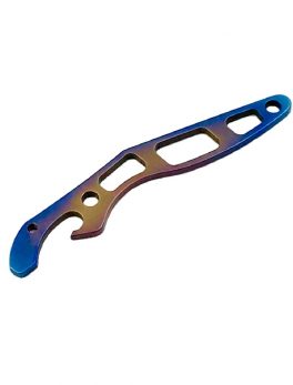 Nemesis Titanium Bottle Opener with 27 in. Bead Chain