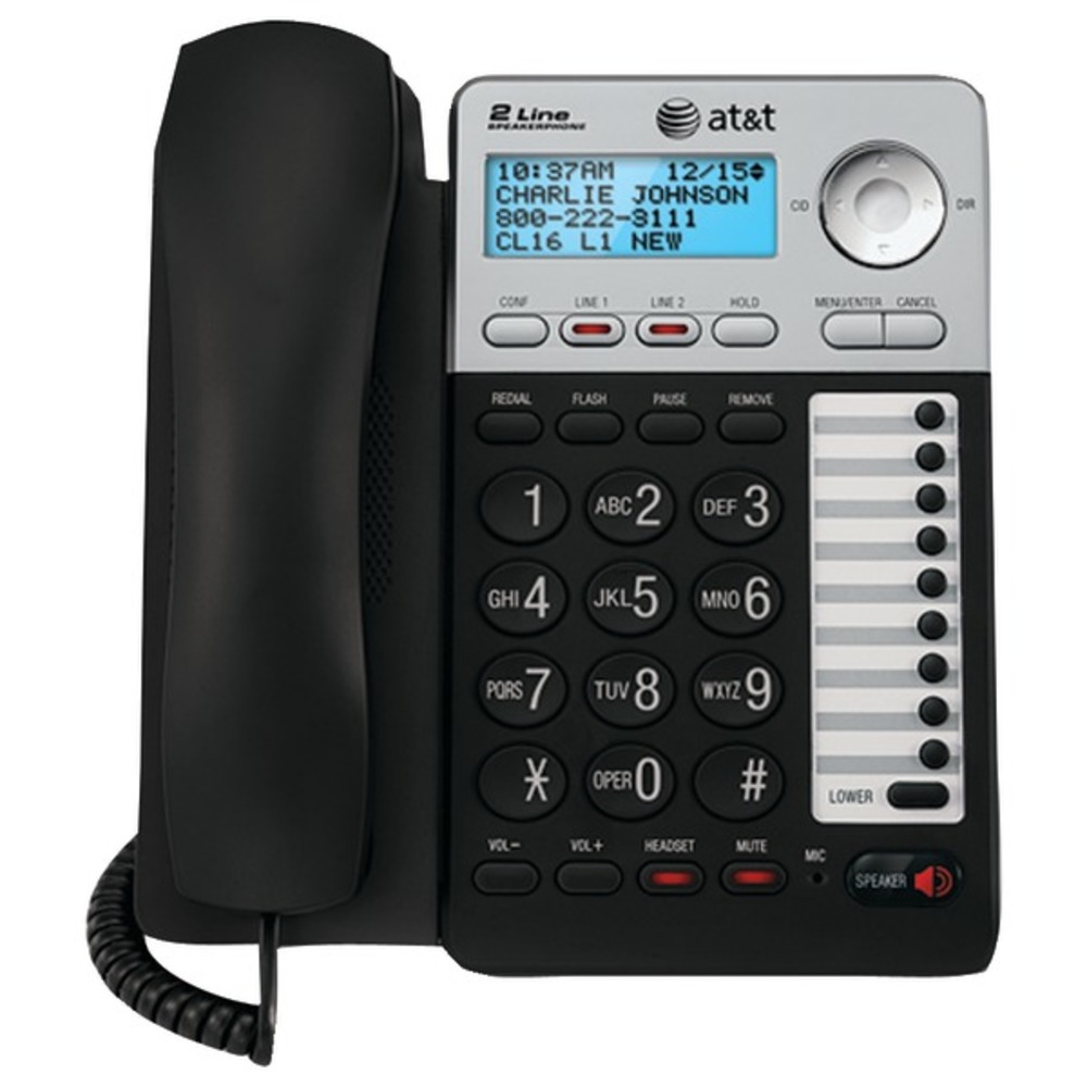 AT and T ATML17929 2-Line Speakerphone