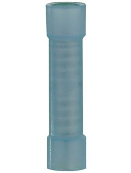 Install Bay BNBC Butt Connectors, 100 pk (Blue, 16-14 Gauge)