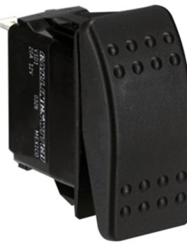 Paneltronics Switch SPST Black Off/On Waterproof Rocker
