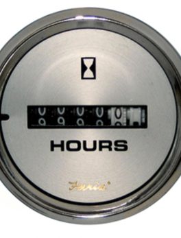 Faria Kronos 2" Hourmeter (10,000 Hrs) (12-32 VDC)