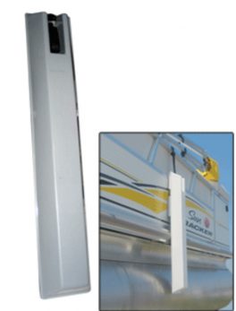Dock Edge "TOON Pontoon Boat Fender - 36" - Grey