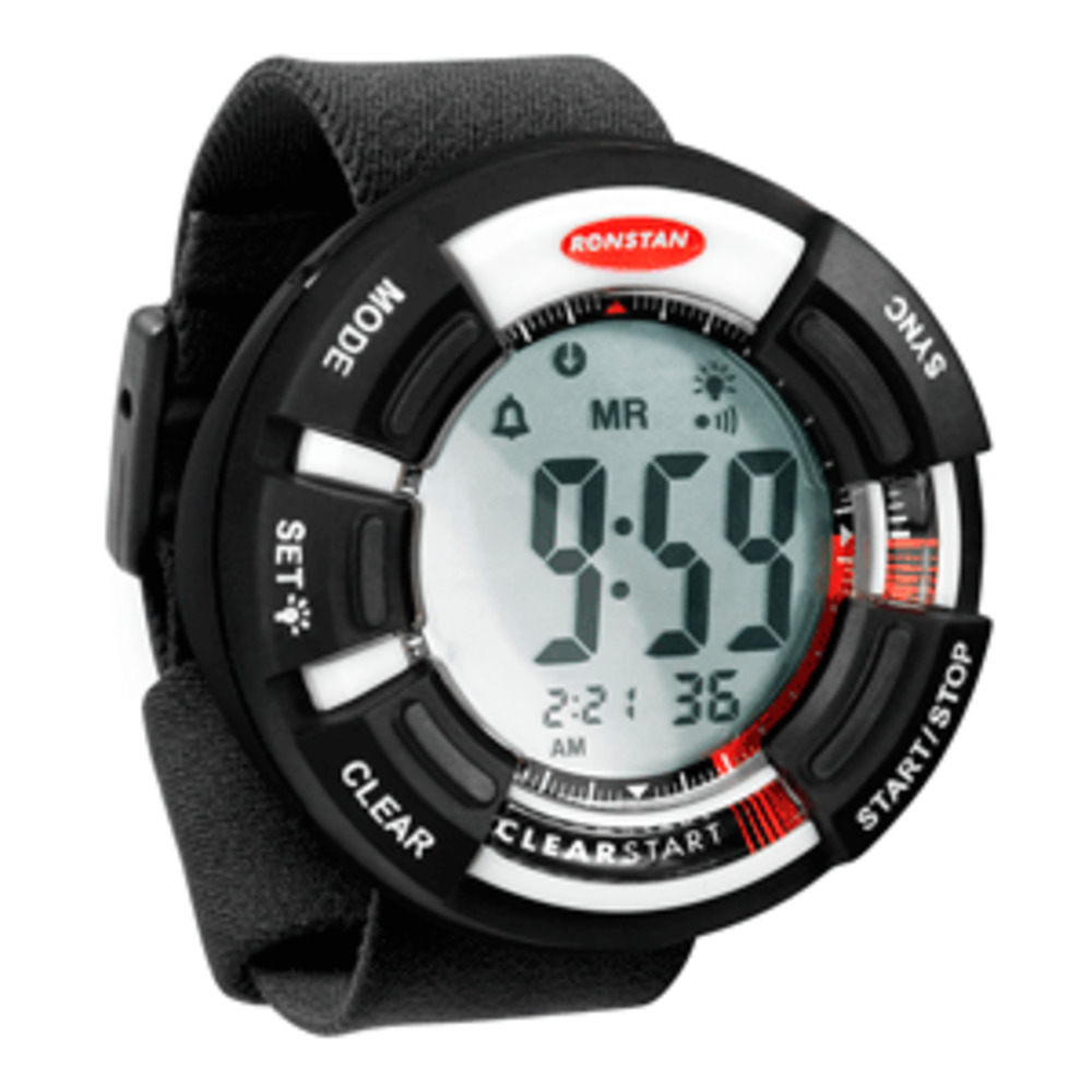 Ronstan Clear Start and #153; Race Timer - 65mm (2-9/16") - Black/White