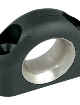 Ronstan Fairlead Black Plastic w/Stainless Steel Liner - 14mm (1/2") ID