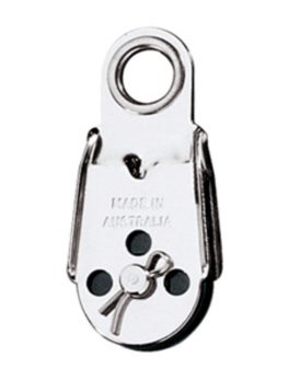 Ronstan Dinghy Wire Block - Ferrule Top w/Removable Sheave - 25mm (1") Sheave Diameter