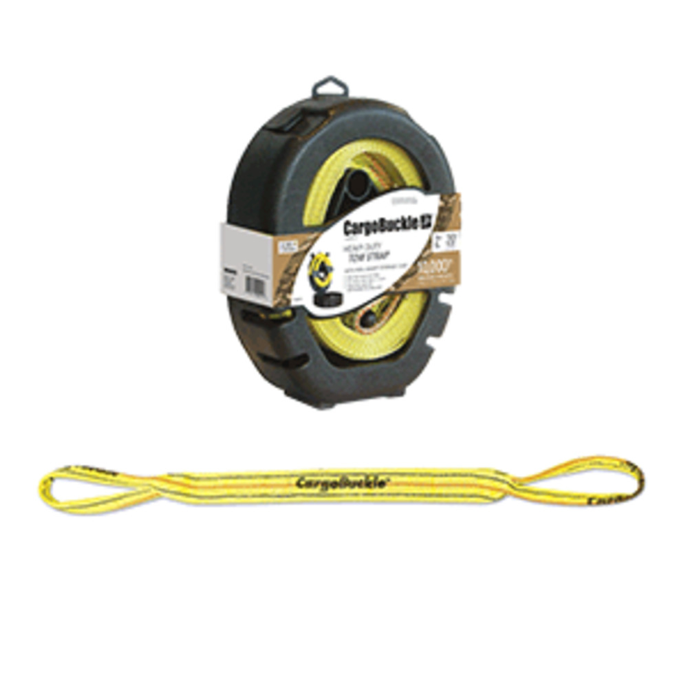 CargoBuckle Reel-Smart Tow Strap w/Reel Smart Storage Case - 20 and #39;