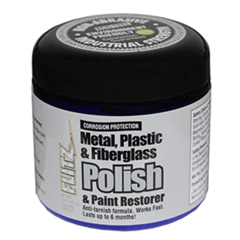 Flitz Metal, Plastic and amp; Fiberglass Polish Paste - 1.0lb