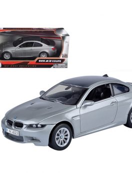 BMW M3 Coupe Gray Metallic 1/24 Diecast Model Car by Motormax 73347gry