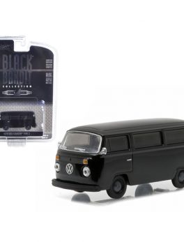 1978 Volkswagen Type 2 Bus Black Bandit 1/64 Diecast Model Car by Greenlight 27840C