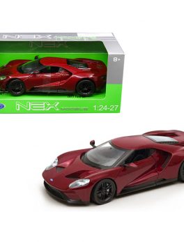 2017 Ford GT Red 1/24 - 1/27 Diecast Model Car by Welly 24082R