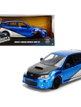 Brian's Subaru Impreza WRX STI Fast and Furious Movie 1/24 Diecast Model Car by Jada 99514