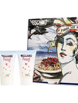 Moschino Funny! Edt .13 Oz Mini and Body Gel .8 Oz and Shower Gel .8 Oz For Women