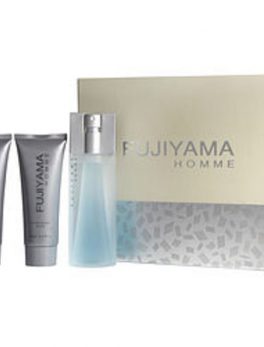 Fujiyama Edt Spray 3.3 Oz and Aftershave Balm 3.3 Oz and Shower Gel 3.3 Oz For Men