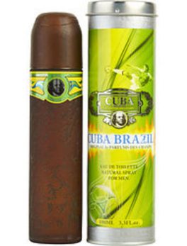 Cuba Brazil Edt Spray 3.3 Oz For Men