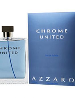Chrome United Edt Spray 6.8 Oz For Men