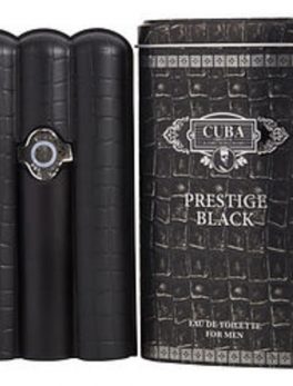 Cuba Prestige Black Edt Spray 3 Oz For Men