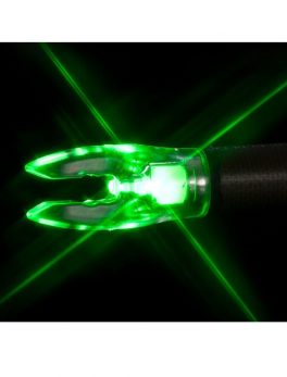 Nockturnal FIT Universal Size Green Lighted Nock