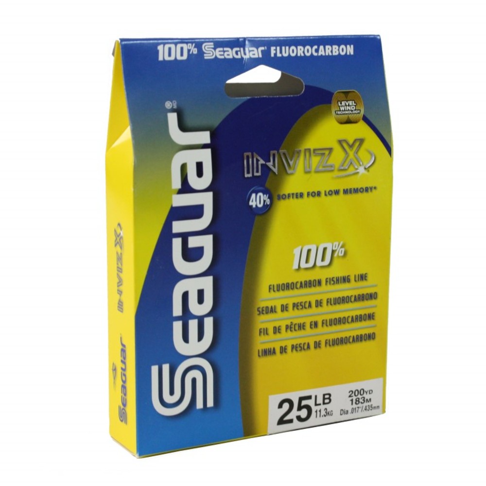 Seaguar Invizx 100 Fluoro 200yd 25lb