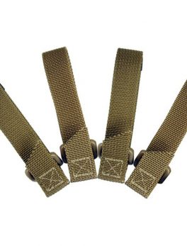 Maxpedition 3.0 in TacTie Pack of 4 Khaki
