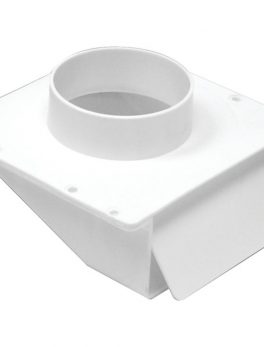 Lambro 143W 4" Plastic Under-Eave Vent