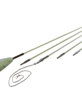 Labor Saving Devices 81-230 Creep-Zit Fiberglass Wire Running Kit (30ft Luminous Threaded Connector Wire Running Rod Kit)