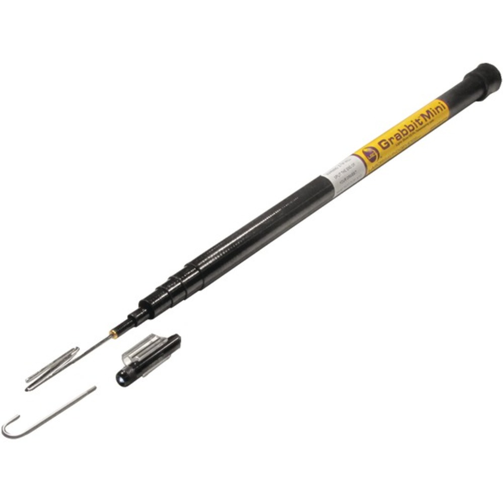 Labor Saving Devices 82-110 Grabbit Mini Telescoping Pole with Z-Tip and J-Tip, 10ft