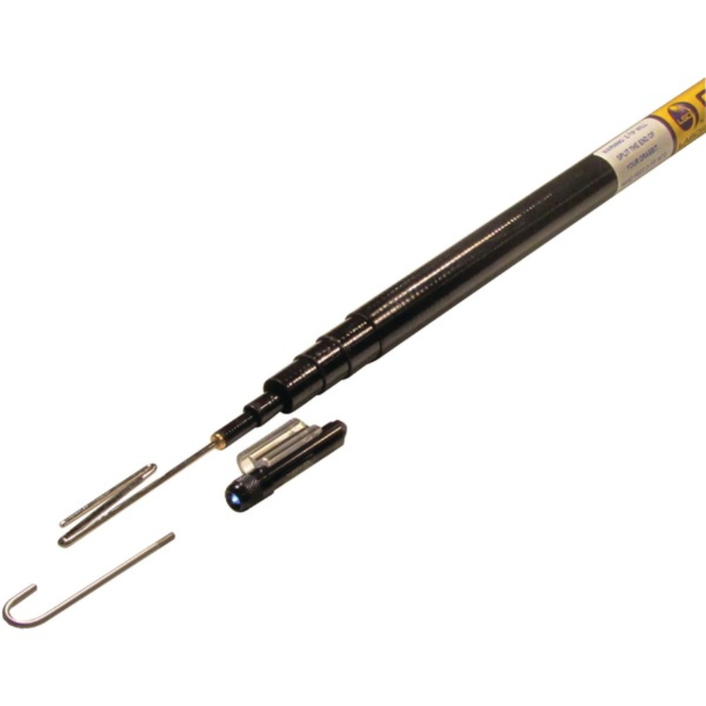 Labor Saving Devices 82-118 Grabbit Telescoping Pole with Z-Tip and J-Tip (18ft)