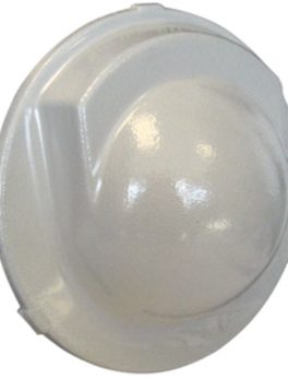 Ritchie LL-C 5" Flush Cover f/Globemaster, Super Yacht and amp; SuperSport Flush Mount Compasses - White