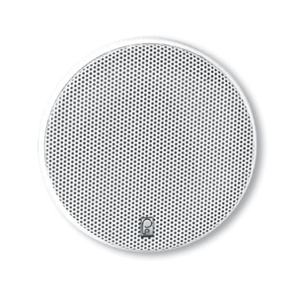 Poly-Planar 5.25" Platinum Round Marine Speaker - (Pair) White