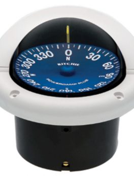 Ritchie SS-1002W SuperSport Compass - Flush Mount - White