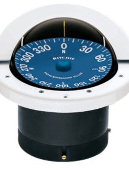 Ritchie SS-2000W SuperSport Compass - Flush Mount - White