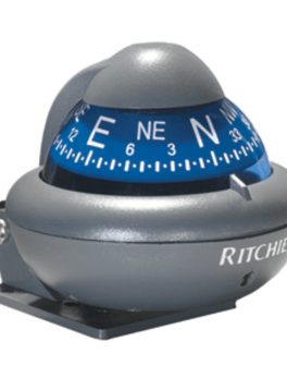 Ritchie X-10-A RitchieSport Automotive Compass - Bracket Mount - Gray