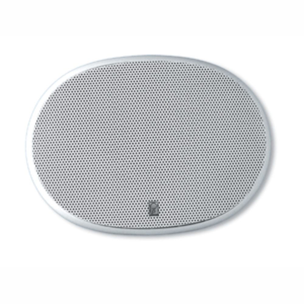 Poly-Planar 6" x 9" 3-Way Platinum Oval Marine Speaker - (Pair) White