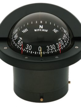 Ritchie FN-203 Navigator Compass - Flush Mount - Black