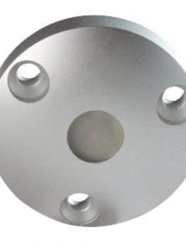 Lumitec High Intensity "Anywhere" Light - Brushed Housing - Blue Non-Dimming