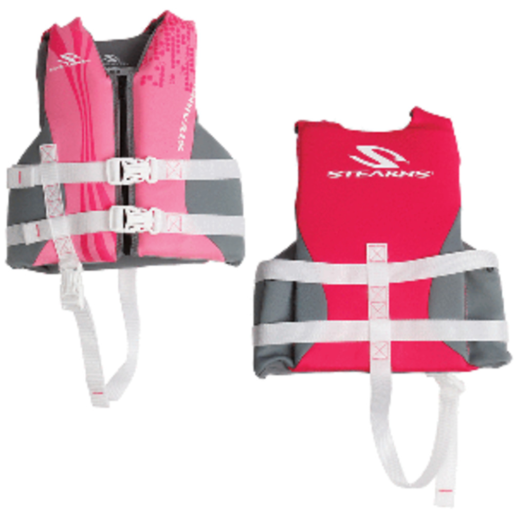 Stearns Child Hydroprene and #153; Vest Life Jacket - 30-50lbs - Pink