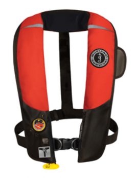 Mustang HIT Inflatable Automatic PFD w/Harness - Red/Black