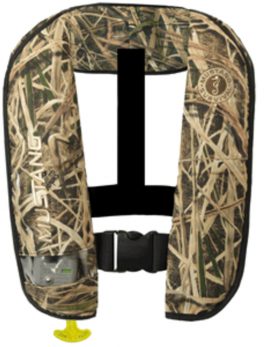 Mustang MIT 100 Inflatable Automatic PFD - Camo