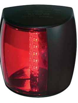 Hella Marine NaviLED PRO Port Navigation Lamp - 2nm - Red Lens/Black Housing