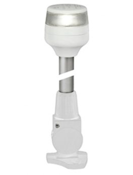 Hella Marine NaviLED 360 Compact All Round Lamp - 2nm - 12" Fold Down Base - White