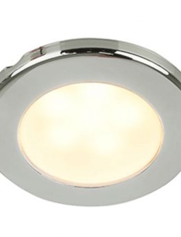 Hella Marine EuroLED 75 3" Round Screw Mount Down Light - Warm White LED - Stainless Steel Rim - 24V