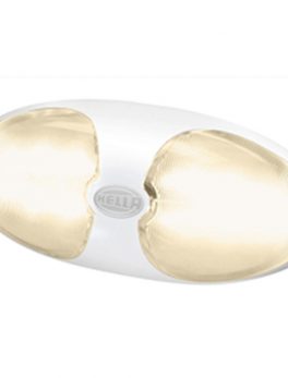 Hella Marine DuraLED 12 Interior/Exterior Lamp - Warm White LED - White Housing