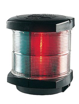 Hella Marine Tri-Color Navigation Light - Incandescent - 2nm - Black Housing - 12V