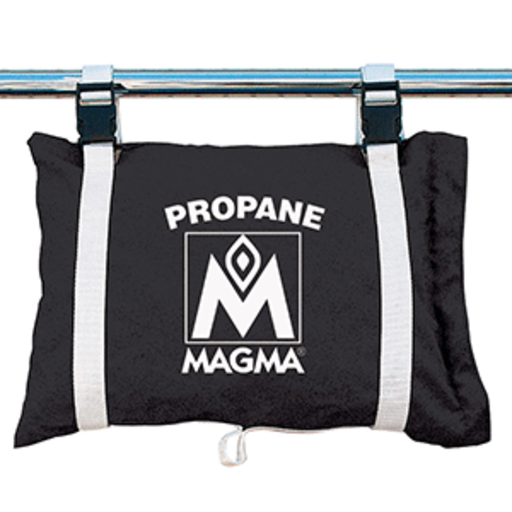 Magma and nbsp;Propane /Butane Canister Storage Locker/Tote Bag - Jet Black