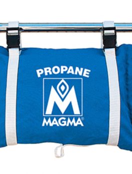 Magma Propane /Butane Canister Storage Locker/Tote Bag - Pacific Blue