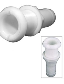 Perko 3/4" Thru-Hull Fitting f/Hose - Plastic Narrow Flange
