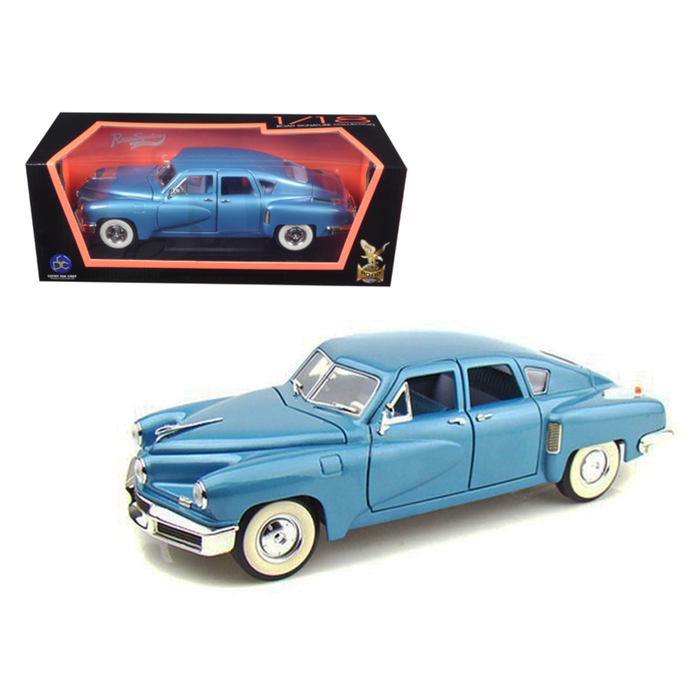 1948 Tucker Torpedo Blue 1/18 Diecast Model Car by Road Signature 92268bl