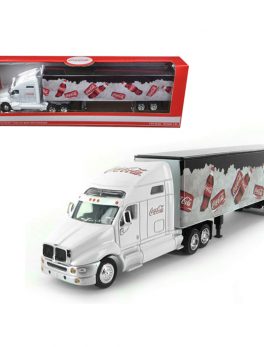 Coca Cola On Ice Tractor Trailer 1/64 Diecast Model by Motorcity Classics MCC434618