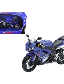 2008 Yamaha YZF-R1 Blue Motorcycle Model 1/12 by New Ray NR43103